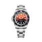 Silver Stainless Steel Sport Watch