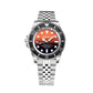 Silver Stainless Steel Sport Watch