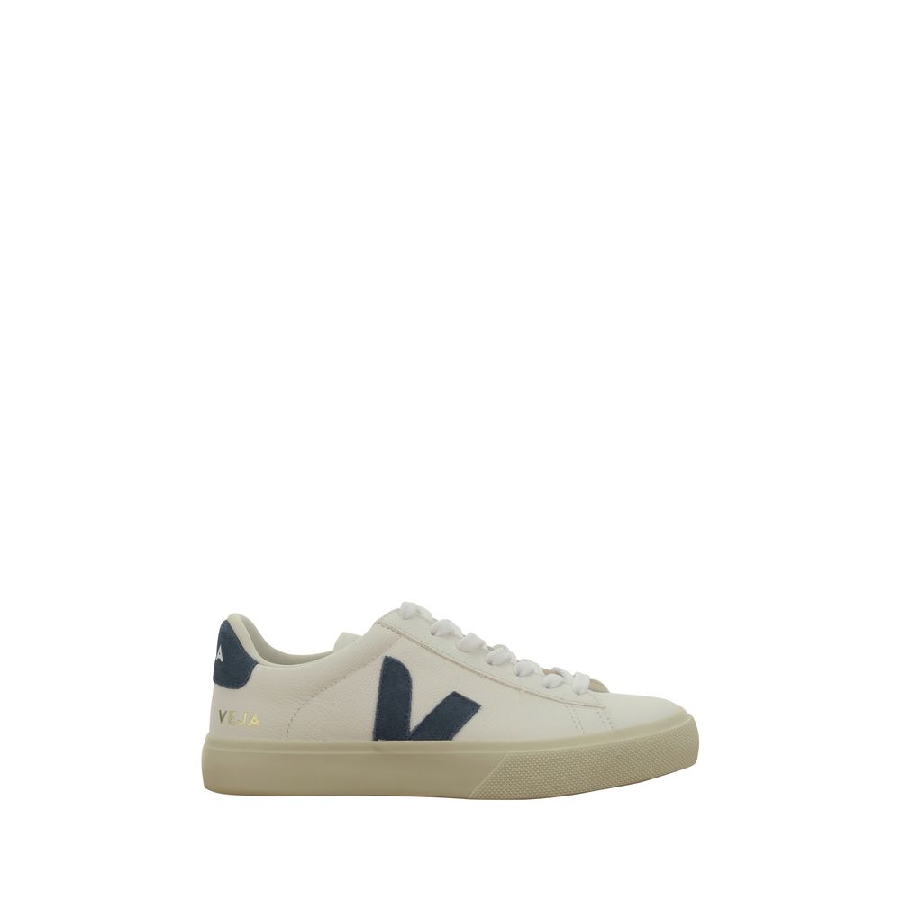 White Calf Leather Bos Taurus Low Top Sneakers