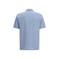 Blue Cotton Polo Shirt