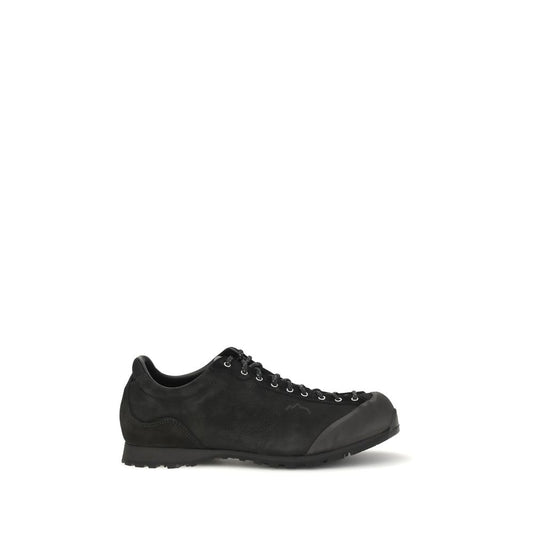 Black Calf Leather Bos Taurus Athletic Sneakers