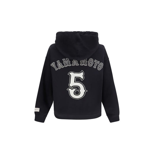 Black Cotton Sweatshirt