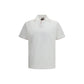 White Cotton Polo Shirt