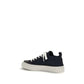 Blue Cotton Low Top Sneakers