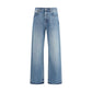 Blue Cotton Jeans Denim