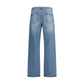Blue Cotton Jeans Denim
