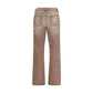 Multicolor Cotton Bootcut Jeans