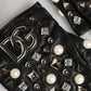 Black Pearl Embellished Wrist Length Gloves