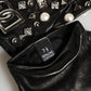 Black Pearl Embellished Wrist Length Gloves