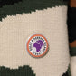 Multicolor Intarsia-Knit Camouflage Pullover Sweater