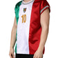 Multicolor Italia DG Logo Satin Tank T-shirt