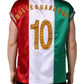 Multicolor Italia DG Logo Satin Tank T-shirt