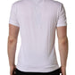 White Palm Embroidered Men Crew Neck T-shirt