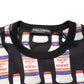 Black Bottle Print Cotton Crew Neck  T-shirt
