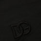Black Cotton Short Sleeves Crew Neck  T-shirt