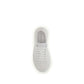 White Calf Leather Bos Taurus Sneakers
