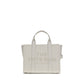 White Calf Leather Bos Taurus Handbag