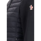 Black Polyamide Full-Length Jacket