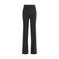 Black Fleece Wool Dress Pants