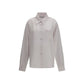 White Copper Dress Shirt