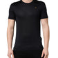Dark Blue DG Logo Silk Men Crew Neck T-shirt