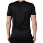 Dark Blue DG Logo Silk Men Crew Neck T-shirt
