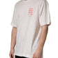 White Graphic Print Cotton Crew Neck  T-shirt