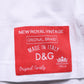 White Cotton Short Sleeves Crew Neck T-shirt