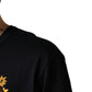 Black #DGFAMILY Patch Men Crew Neck T-shirt