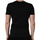 Black DG London Cotton Men Crew Neck  T-shirt
