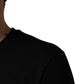 Black DG London Cotton Men Crew Neck  T-shirt