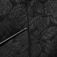 Black Floral Brocade Sheath Knee Length Dress