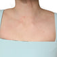 Green Square Neck Sleeveless Mini  Dress