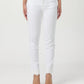 White Cotton Skinny Jeans