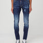 Blue Denim Skinny Jeans