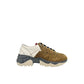Beige Leather Women Sneaker