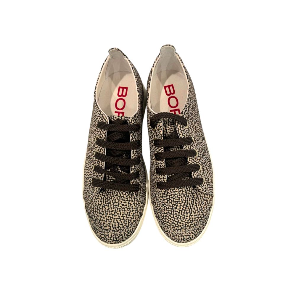 Beige Textile Women Sneaker