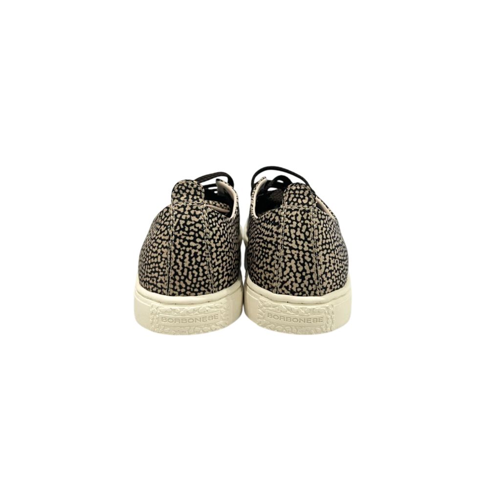 Beige Textile Women Sneaker