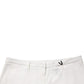 White Mid Waisted Wide Leg Chino Women Trouser Pants