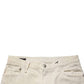 Mid Waisted Bootcut Tattered Denim Trouser Jeans
