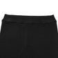 Black Viscose High Waisted Hot Pants Shorts