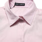 LightPink Cotton Collared Buttoned Blouse  Top