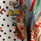 Multicolor Italy Scenes Graphic Silk Top
