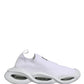 White Slip On Wave Low Top Sneakers Shoes