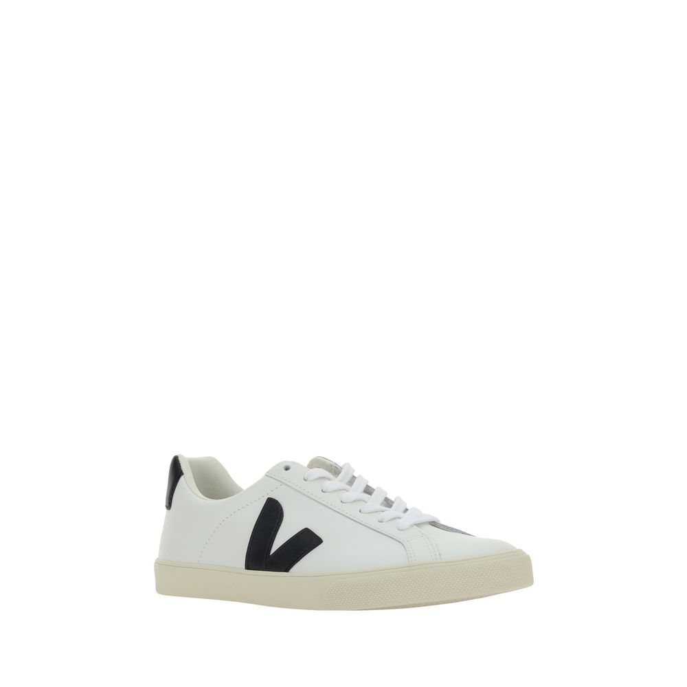 White Calf Leather Bos Taurus Sneakers
