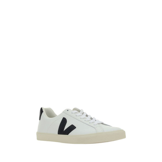 White Calf Leather Bos Taurus Low Top Sneakers