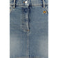 Blue Denim Skirt