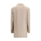 Beige Wool Blazer