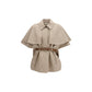 Beige Cotton Coat