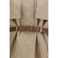 Beige Cotton Coat
